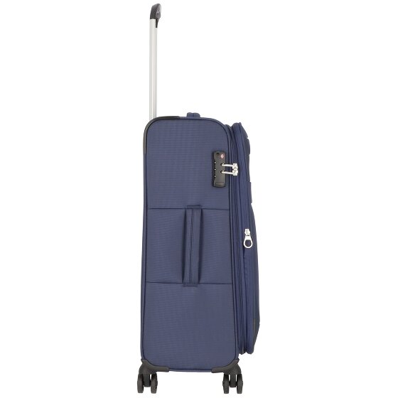 Worldpack Dublin 4 kółka Zestaw walizek 3-części z plisą rozprężną
