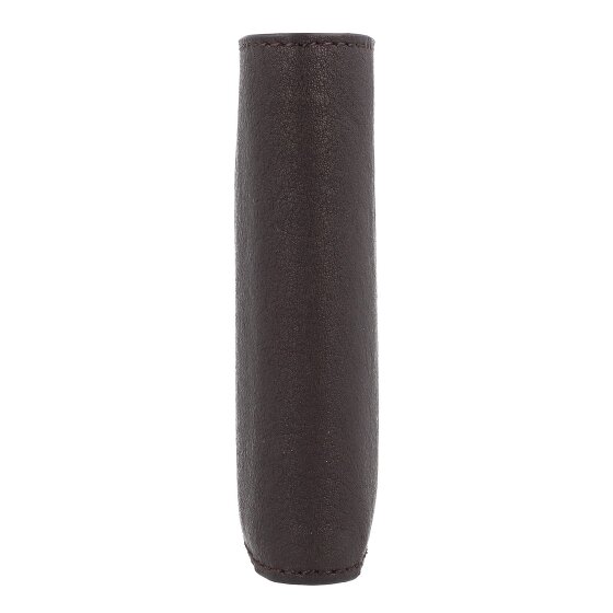 Piquadro Black Square Etui na karty kredytowe Ochrona RFID Skórzany 9 cm