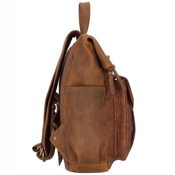 Greenland Nature Nature Plecak skórzany 38 cm Komora na laptopa