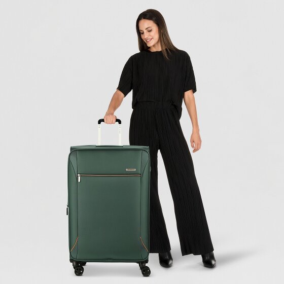 Samsonite Base Breeze 4 kółka Walizka 78 cm z plisą rozprężną