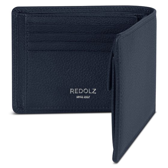 Redolz Leather Essentials QF portfel RFID skórzany rozkładany 12 cm