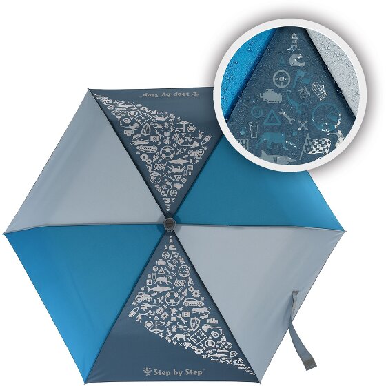 Step by Step Magic Rain Effect Parasolka dziecięca kieszonkowa 22,5 cm