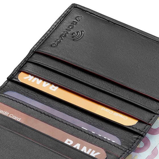 Roncato Detroit Portfel Ochrona RFID Skórzany 8 cm