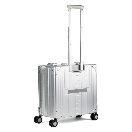 Aleon Luksusowa walizka biznesowa na 4 kółkach z Aluminium, 45 cm