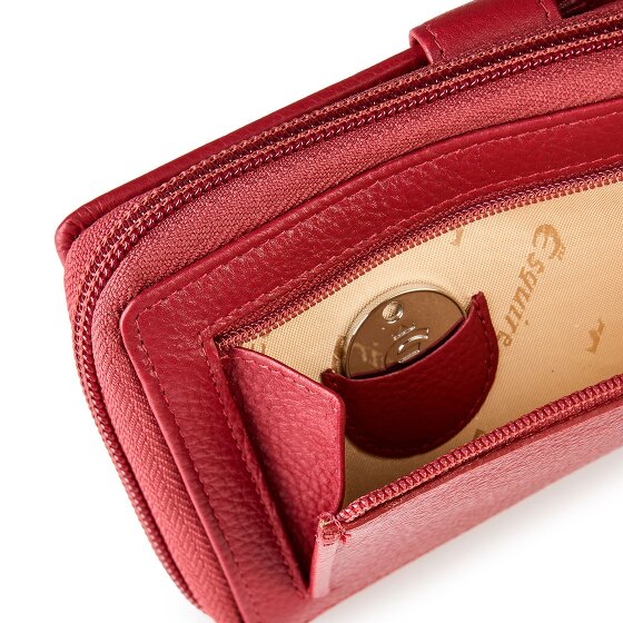 Esquire Primavera Portfel Ochrona RFID Skórzany 15.5 cm