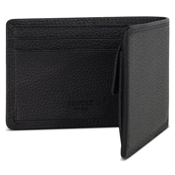 Redolz Leather Essentials QF mały portfel RFID skóra 10,5 cm