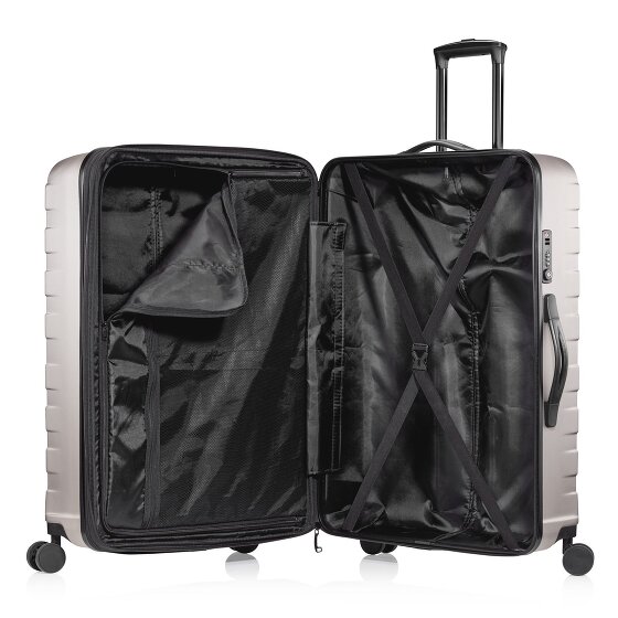 Pack Easy Clipper by Pack Easy Kosmo 4 kółka Walizka 75 cm z plisą rozprężną