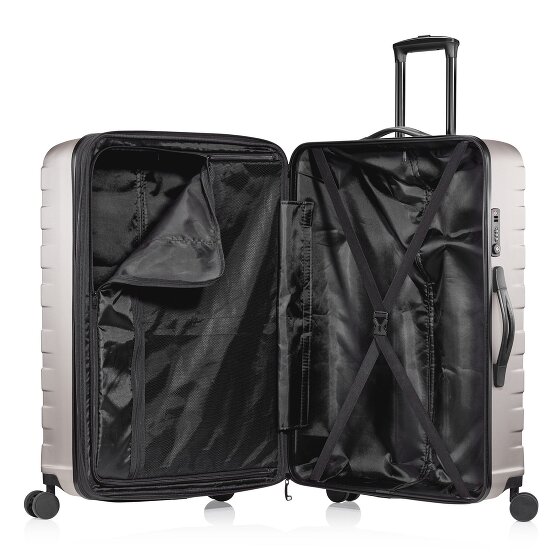 Pack Easy Clipper by Pack Easy Kosmo 4 kółka Walizka 75 cm z plisą rozprężną