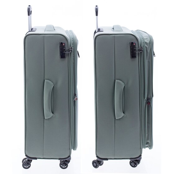 Gladiator 3700 4 kółka Walizka 78 cm z plisą rozprężną