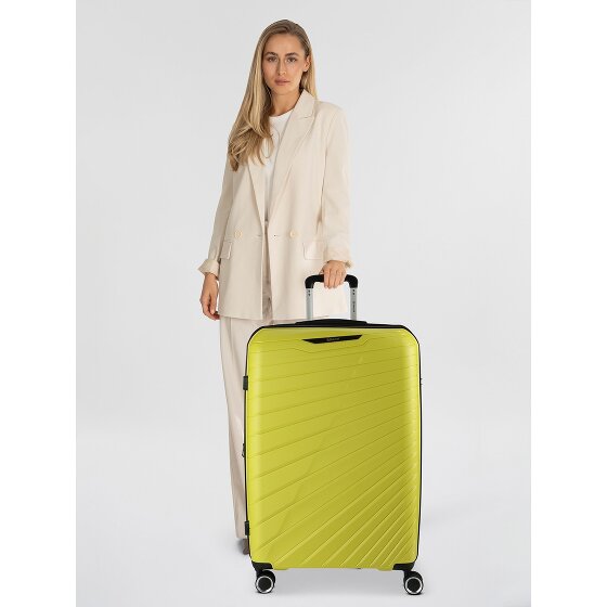 Benzi 5808 4 kółka Walizka 74 cm z plisą rozprężną