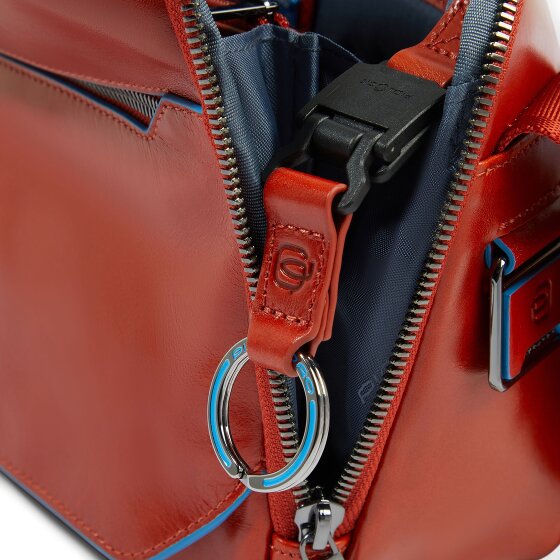 Piquadro Blue Square Torba na ramię Skórzany 27 cm