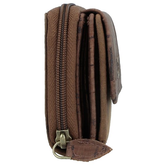 Greenland Nature Portfel RFID skórzany 14 cm