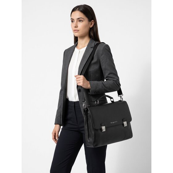 bugatti Valencia Teczka Skóra 37 cm Komora na laptopa