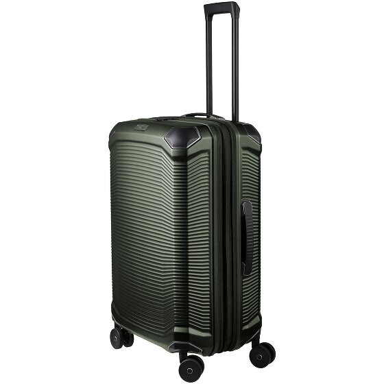 Travelite Millennium 4 kółka Zestaw walizek 3-części z plisą rozprężną