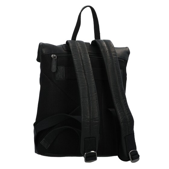 Jack Kinsky Porto Plecak Skórzany 37 cm Komora na laptopa