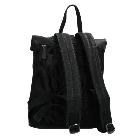 Jack Kinsky Porto Plecak Skórzany 37 cm Komora na laptopa