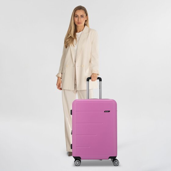 Gabol Future Plus 4 kółka Walizka 66 cm z plisą rozprężną