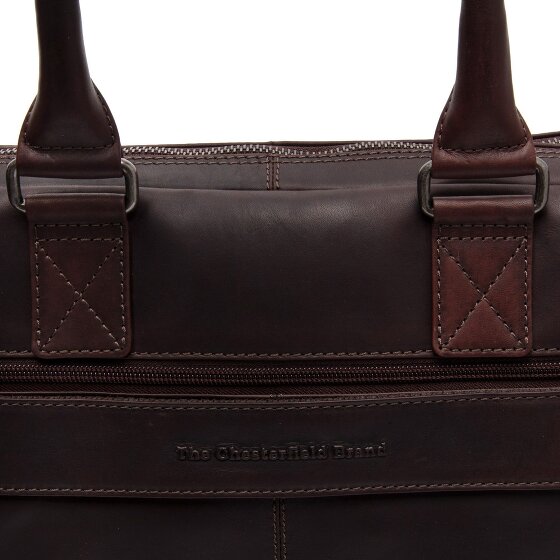 The Chesterfield Brand Fabian Teczka Skórzany 40 cm Komora na laptopa