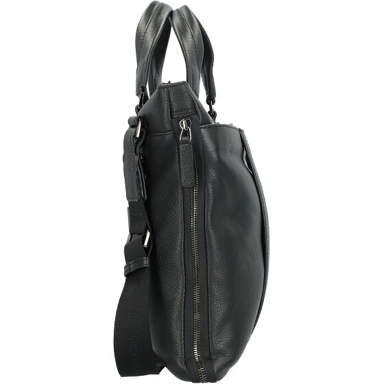 Piquadro Modus Teczka skórzana 42 cm Komora na laptopa