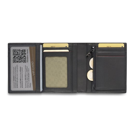 Roncato Detroit Portfel Ochrona RFID Skórzany 9 cm
