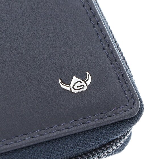 Golden Head Polo Portfel Ochrona RFID Skóra 12.5 cm