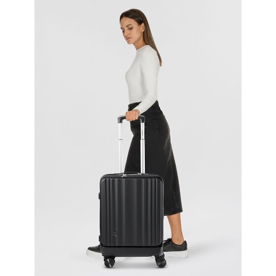 Benzi 5801 4 kółka Walizka kabinowa 55 cm Komora na laptopa