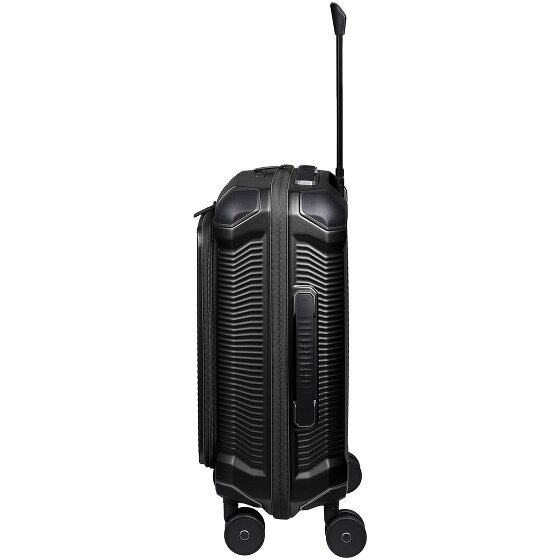Travelite Millennium 4 kółka Walizka kabinowa 55 cm Komora na laptopa