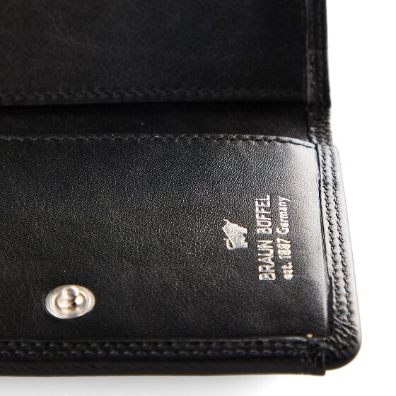 Braun Büffel Golf 3.0 Portfel Ochrona RFID Skórzany 10 cm