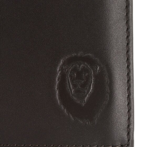 oxmox Leather Portfel Ochrona RFID Skóra 10 cm