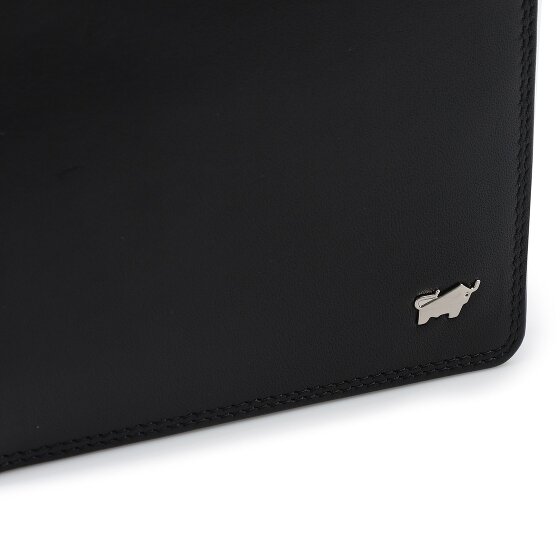 Braun Büffel Golf 3.0 Portfel Ochrona RFID Skórzany 12 cm