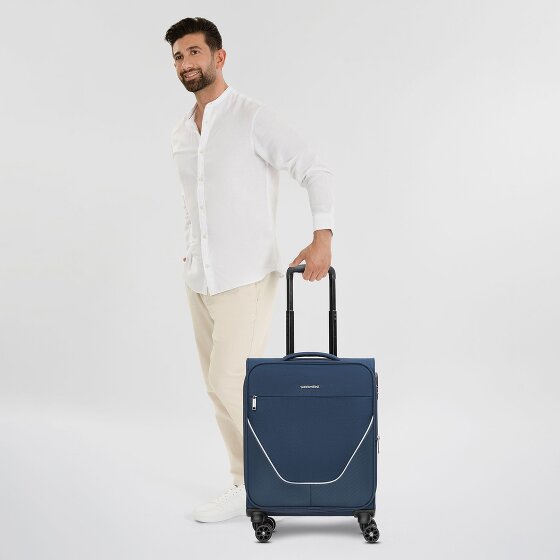 Stratic taska 4-kołowy wózek kabinowy S 55 cm z plisą poszerzającą