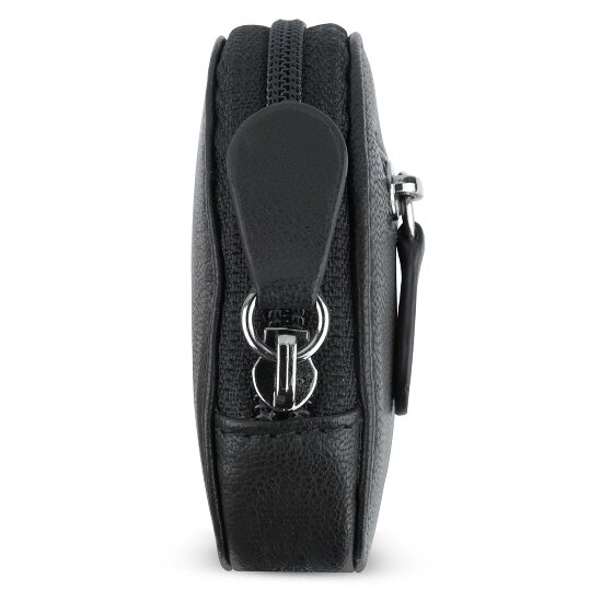 bugatti Black Magic Portfel z kluczem Skórzany 11 cm