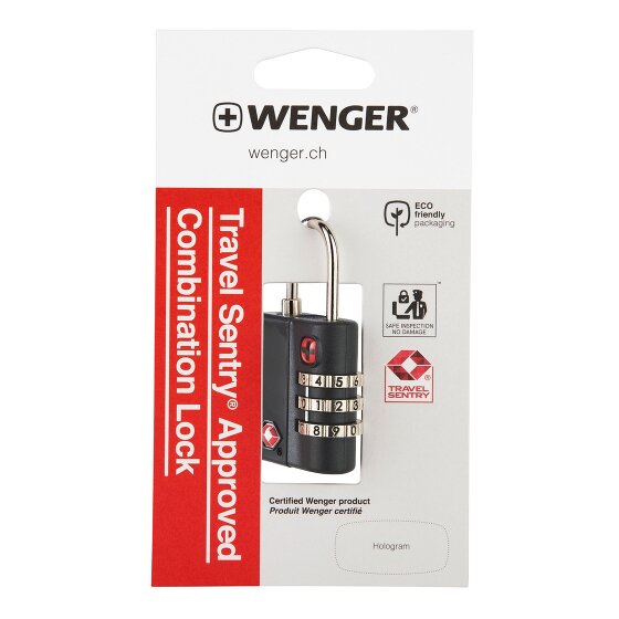 Wenger Zatwierdzony zamek szyfrowy Travel Sentry