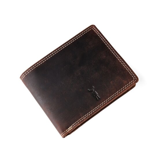 Jack Kinsky Baltimore 101 Portfel Ochrona RFID Skórzany 13 cm