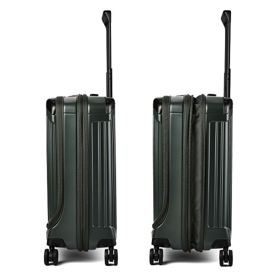 Piquadro PQ-Light 4 kółka Walizka kabinowa S 56 cm Komora na laptopa z funkcją poszerzenia
