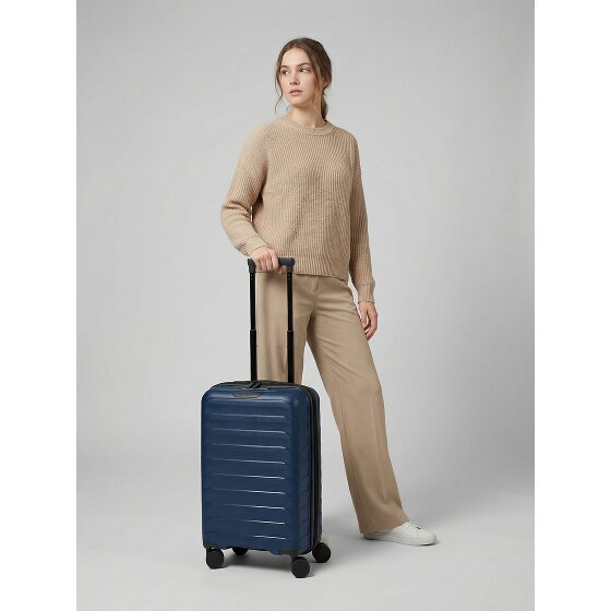 d&n Toronto 4 kółka Walizka kabinowy S 54 cm z plisą rozprężną