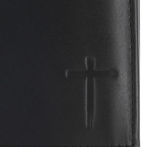 oxmox Leather Portfel Ochrona RFID Skóra 13 cm