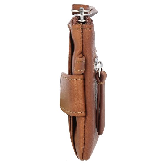 Esquire Dallas Portfel z kluczem Skórzany 13 cm