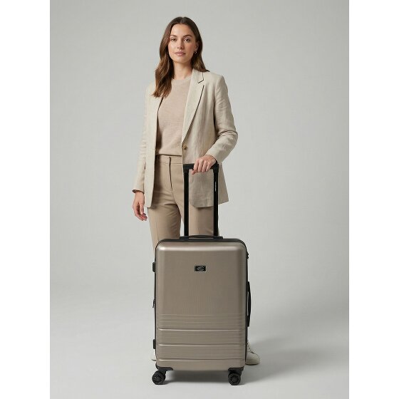 camel active Hanoi 4 kółka Walizka M 65 cm z funkcją poszerzenia