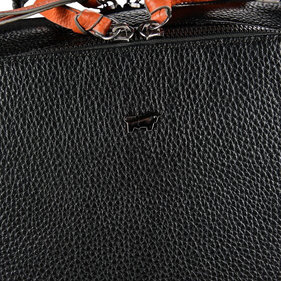 Braun Büffel Novara Plecak biznesowy Skóra 40 cm Komora na laptopa