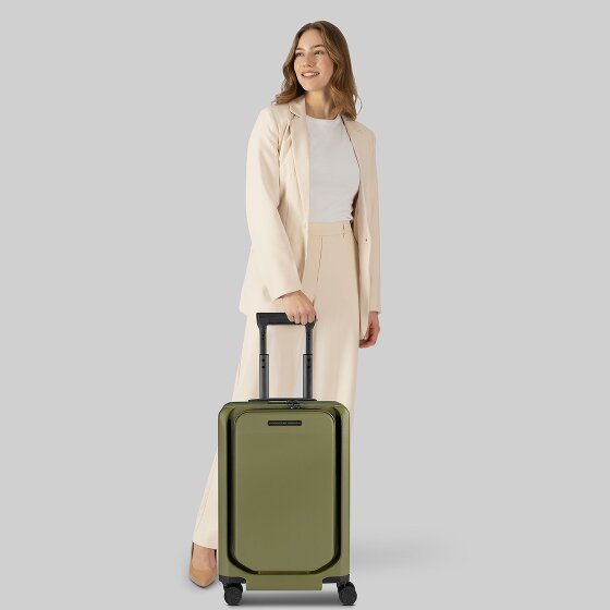 Porsche Design Voyager 3.0 4 kółka Walizka kabinowy S 55 cm Komora na laptopa z plisą rozprężną