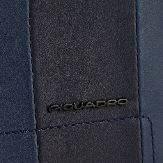 Piquadro Finn Portfel Ochrona RFID Skórzany 11 cm