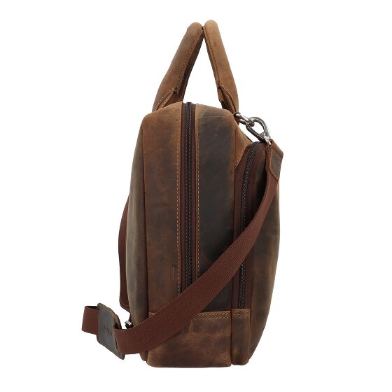 Plevier Retro Colmar Teczka Skórzany 40 cm Komora na laptopa