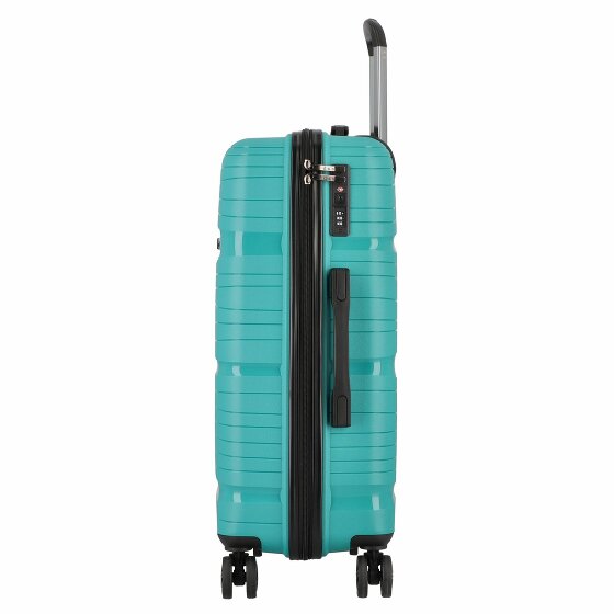d&n Travel Line 4300 4 kółka Zestaw walizek 3-części