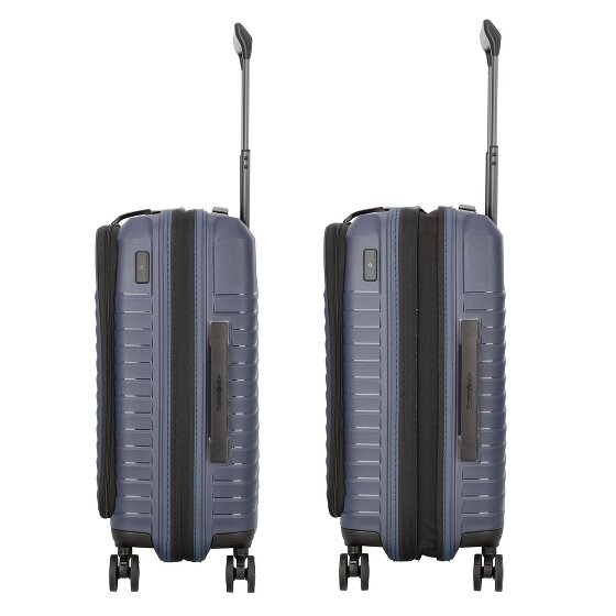 Samsonite Intuo 4 kółka Walizka kabinowy 55 cm Komora na laptopa z plisą rozprężną