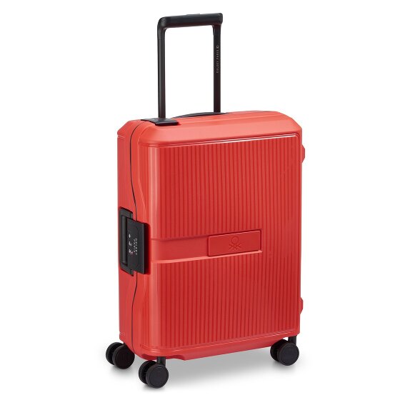 Delsey Paris Delsey Paris x United Colors of Benetton 4 kółka Walizka kabinowa 55 cm