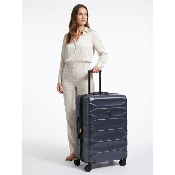 Delsey Paris Meteor 4 kółka Walizka L 78 cm z funkcją poszerzenia