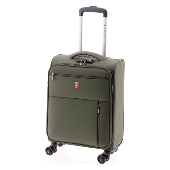 Gladiator 3700 4 kółka Walizka kabinowa 55 cm z funkcją poszerzenia