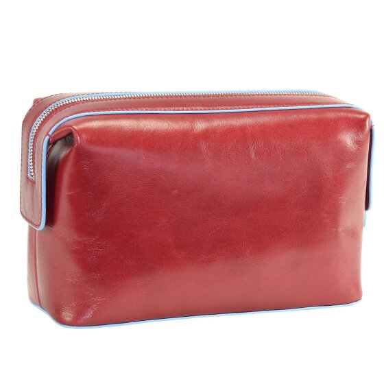 Piquadro Blue Square Kosmetyczka Skórzany 23 cm