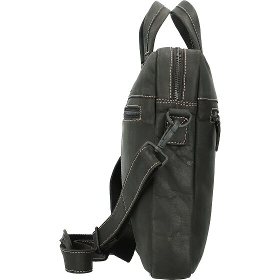 Jack Kinsky Teczka Baltimore 8 Skórzana przegroda na laptopa 40 cm